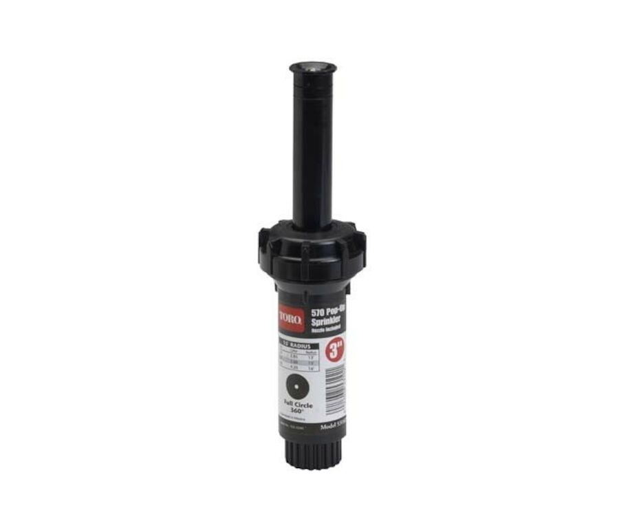 Toro 570Z Pro Series 3 in. Half-Circle Pop-Up Sprinkler