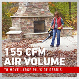 Toro Power Sweep 160 MPH 155 CFM 7 Amp Electric Leaf Blower, Corded (Model 51585)