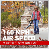 Toro Power Sweep 160 MPH 155 CFM 7 Amp Electric Leaf Blower, Corded (Model 51585)