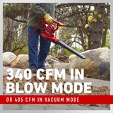 Toro Ultra 260 MPH 340 CFM Electric 12 Amp Blower/Vacuum/Mulcher