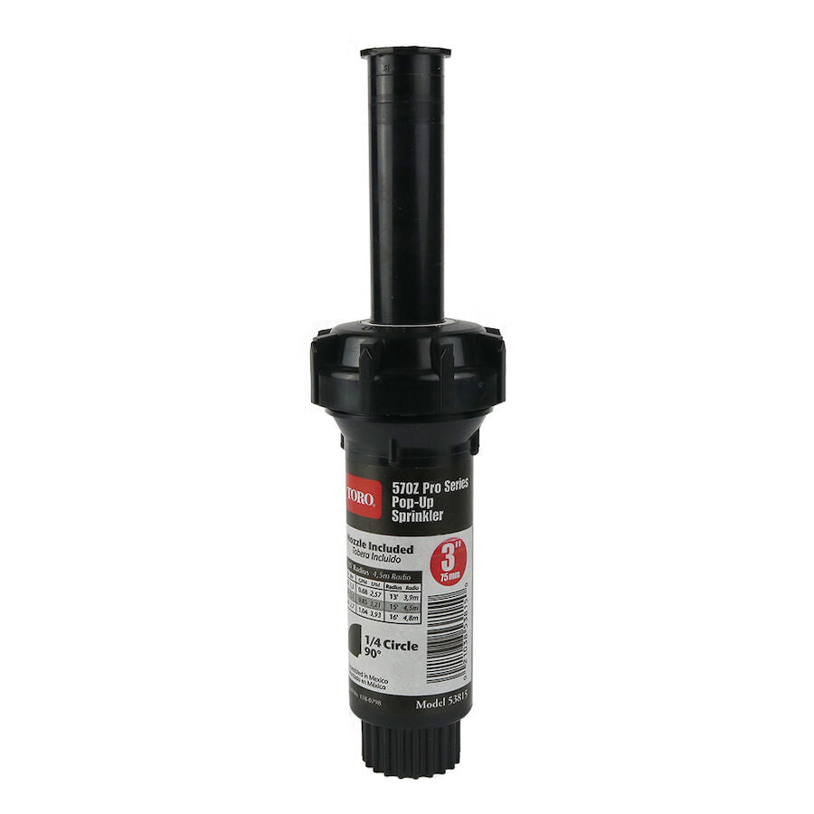 Toro 570Z Pro Series 3 in. Quarter-Circle Pop-Up Sprinkler (Model 53815)
