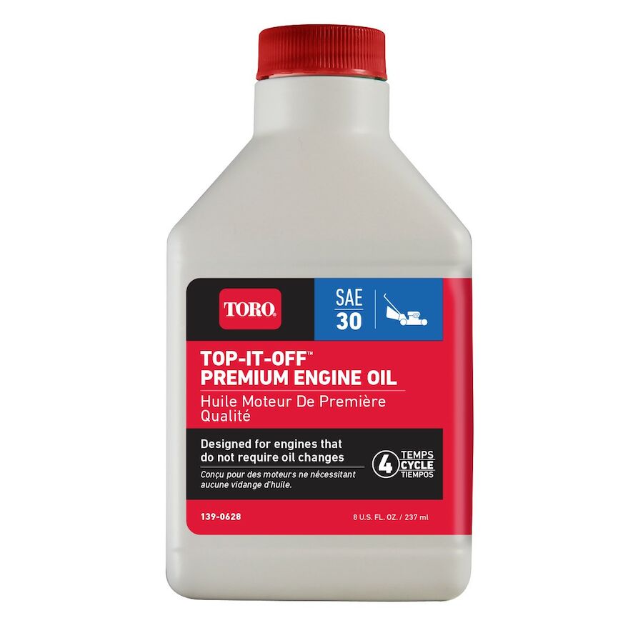 Toro 8 oz. Top-it-Off SAE 30 4-Cycle Premium Lawn Mower Engine Oil