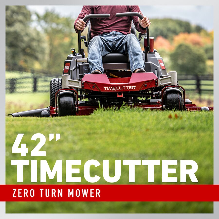 Toro TimeCutter 42 in. Deck Gas Dual Hydrostatic Zero-Turn Riding Mower with Smart Speed (Model 75748)