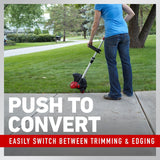 Toro 12 in. 20V MAX Lithium-Ion Cordless String Trimmer/Edger, Battery & Charger Included