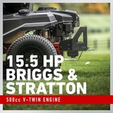 Toro 42" TimeCutter Zero-Turn Riding Mower with Smart Speed, 15.5 HP Briggs & Stratton, Model 75748