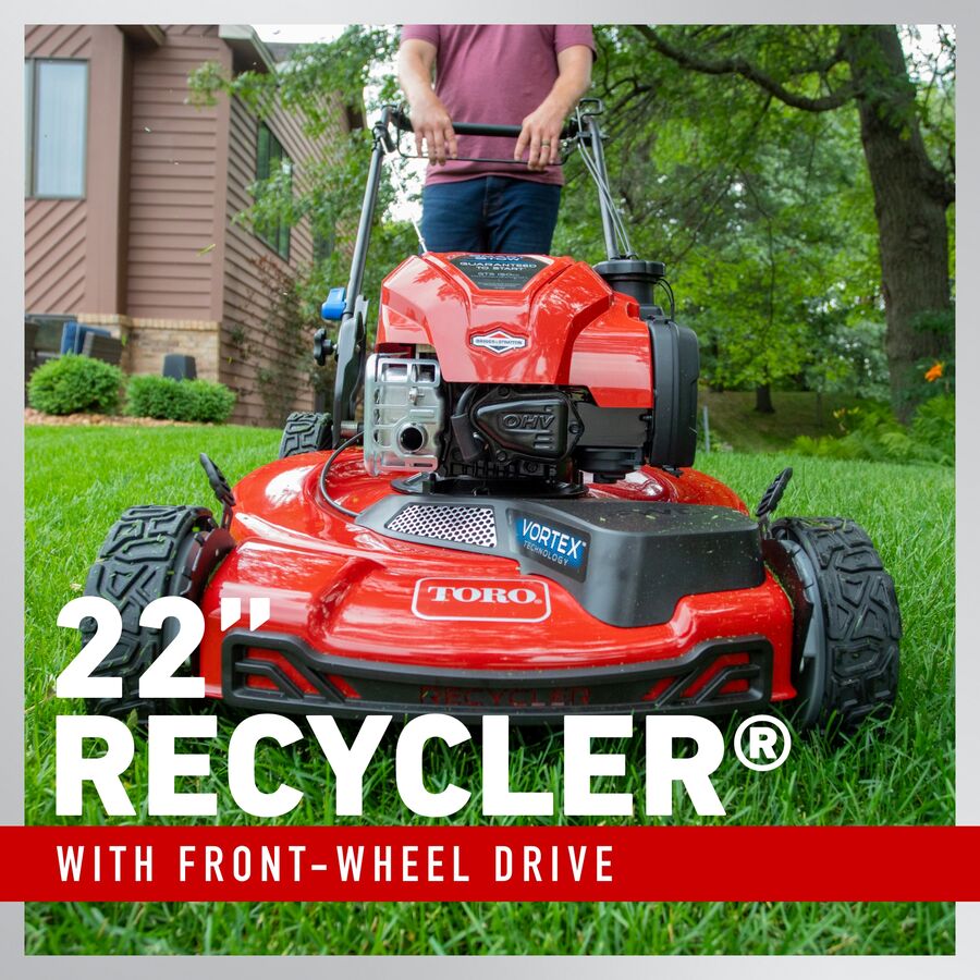 Toro Recycler 21442 22 in. 150 cc Gas Self-Propelled Lawn Mower