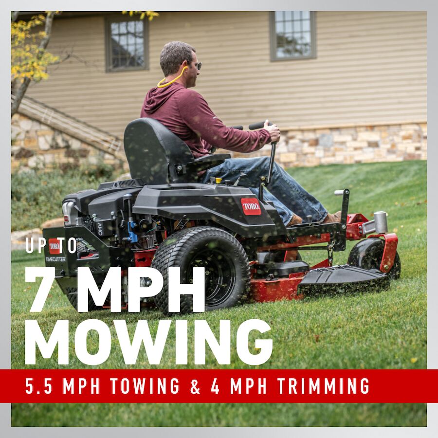 Toro TimeCutter 42 in. Deck Gas Dual Hydrostatic Zero-Turn Riding Mower with Smart Speed (Model 75748)