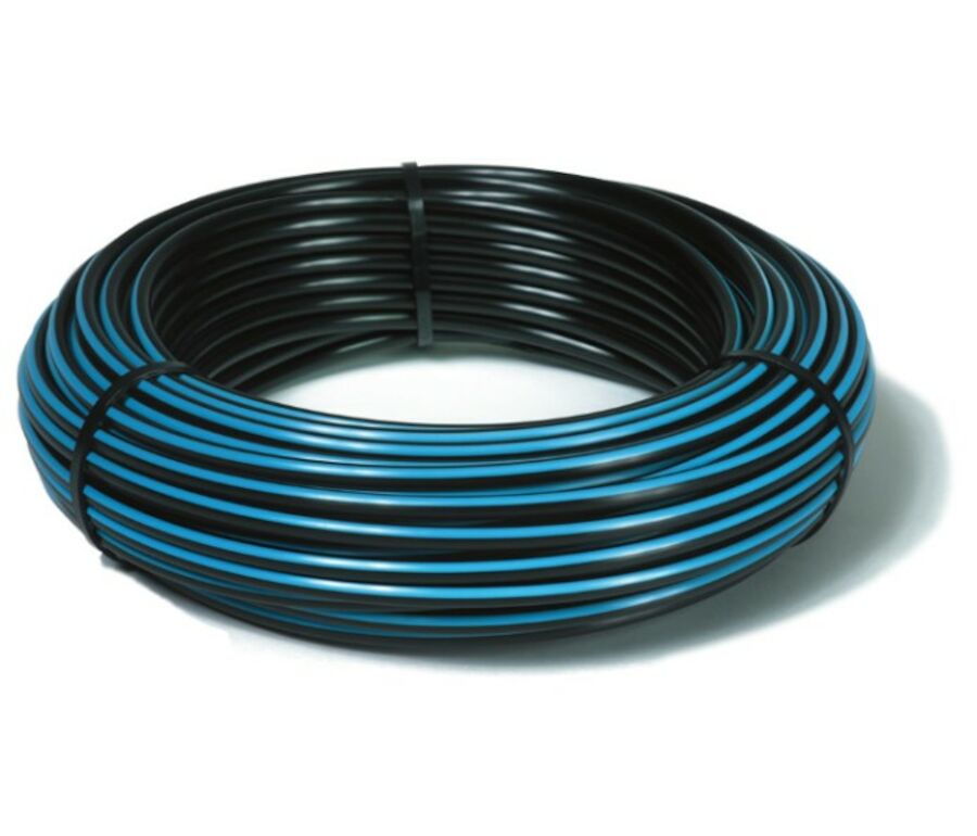 Toro Blue Stripe Polyethylene Drip Irrigation Tubing, 1/4 in. Diameter x 100 ft. Length
