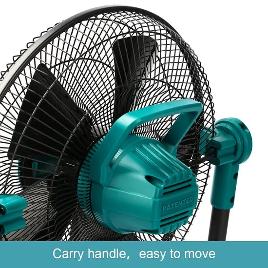 Liangye 18V Cordless Power Tool Combo Kits Rechargeable Electric Portable Fan for Jobsite