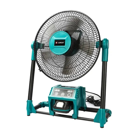 Liangye 18V Rechargeable Battery or AC Powered Fan for Jobsite