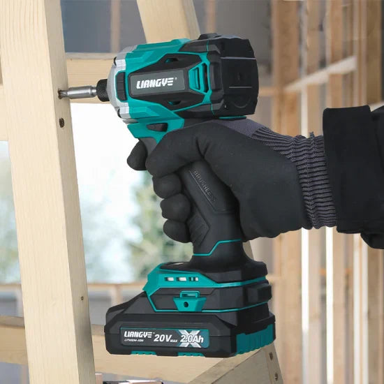 Liangye 20V Battery Oprated Compact Brushless Cordless Impact Screw Driver