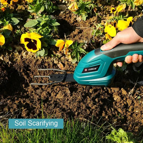 Liangye Battery Garden Tool 20V Cordless Grass Scissors Hedge Pruner and Raker