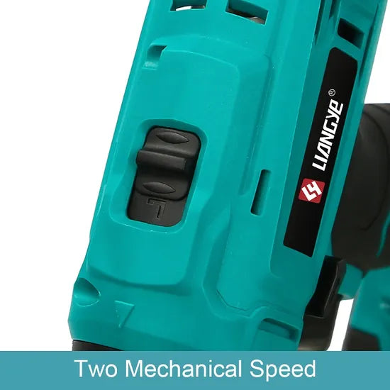 Liangye Battery Power Tool 18V 3/8inch Rechargeable Cordless Electric Drill Set