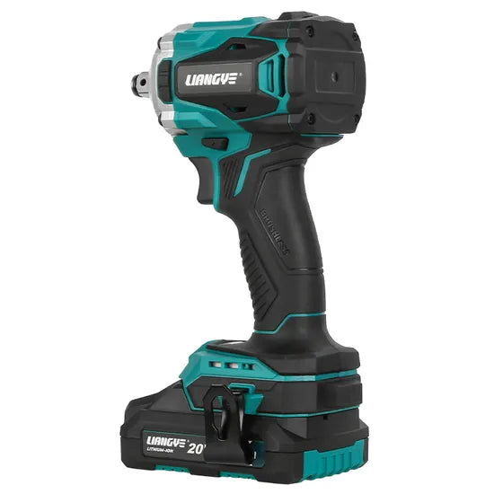 Liangye Battery Power Tools 20V 1/2 Inch 400nm Brushless Cordless Impact Wrench