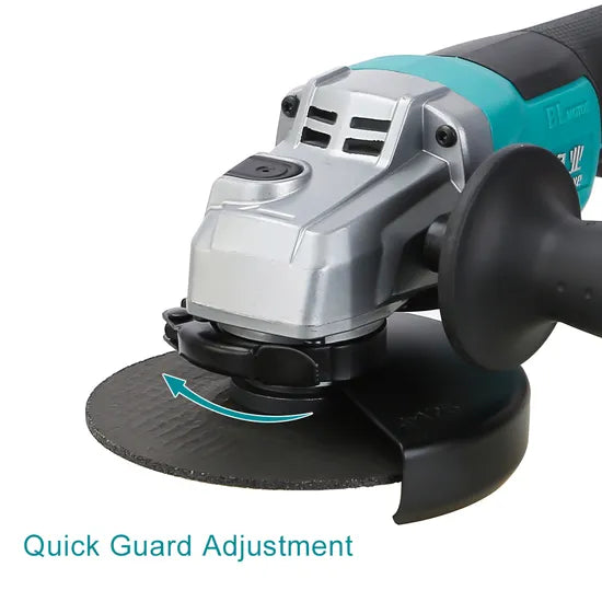 Liangye Battery Power Tools Factory 20V 125mm Brushless Cordless Angle Grinder