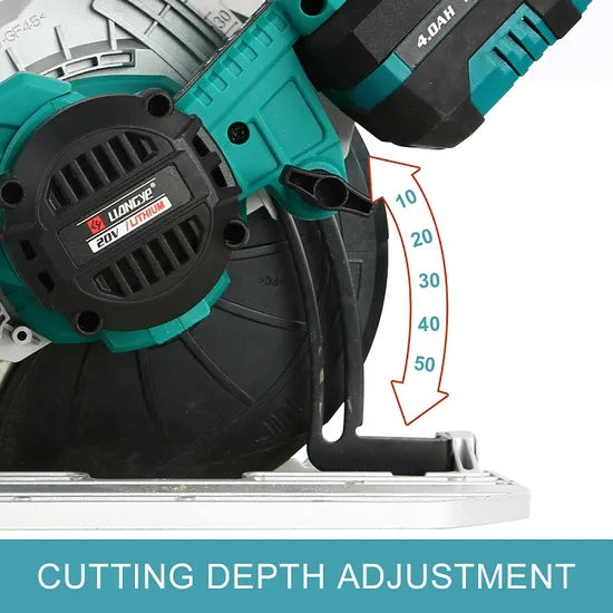 Liangye Battery Wood Cutting Power Tools 20V Cordless Electric Circular Saw