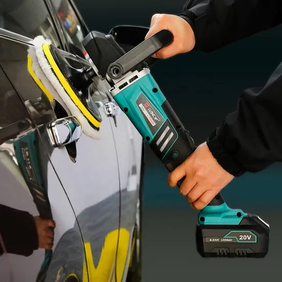Liangye Car Care Power Tools 18V Battery Operated Cordless Random Polisher & Buffer