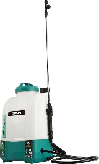 Liangye Cordless Agricultural Tool 4 Gallon 20V Battery Powered Backpack Chemical Sprayer