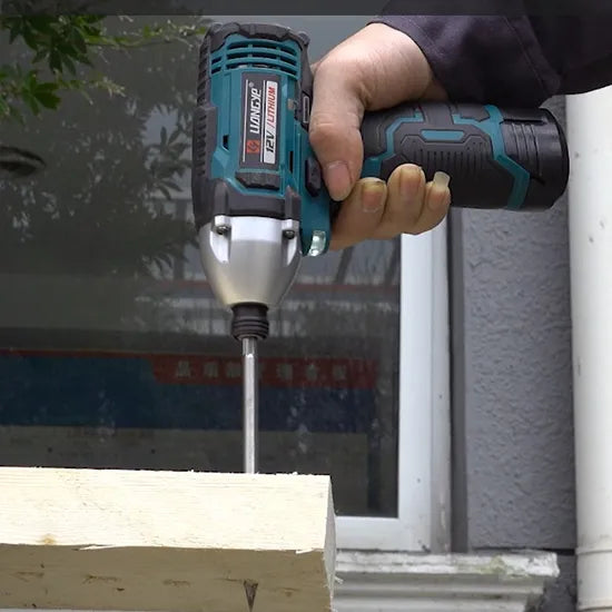 Liangye Cordless Power Tools 12V Rechargeble 1/4 Inch Impact Driver Drill