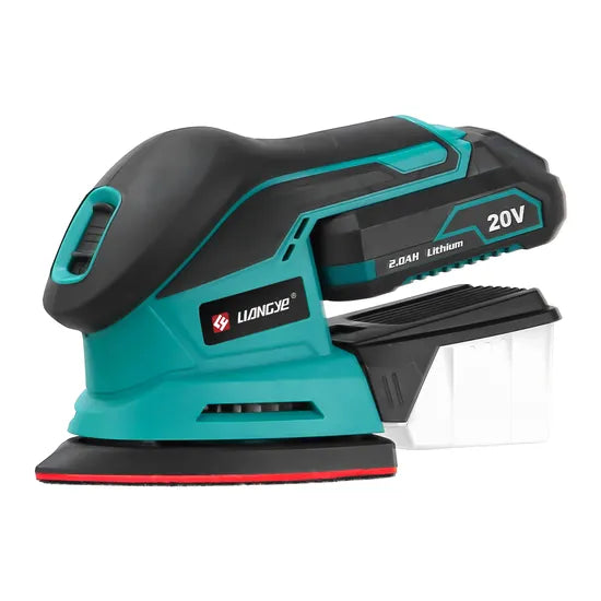 Liangye Cordless Power Tools 20V Rechargeable Electric Hand Held Wood Detail Sander