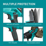 Liangye Electric Gardening Tools 20V 4 Inch Cordless Minin Chain Saw