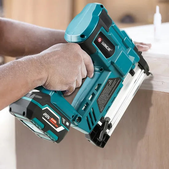 Liangye Factory 20V Rechargeable Battery Operated Power Tools Cordless Crown Stapler and Brad Nailer