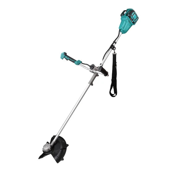 Liangye Heavy Duty Grass Strimmer with Blades 40V Cordless Electric Brush Cutter and Trimmer 2 in 1