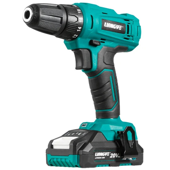 Liangye Hot Sale Battery Operated Power Tools LCD787-3s 18V Cordless Drill Set