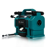 Liangye Rechargeable Battery Operated Car Repair Tools 18V Cordless Portable Tire Inflator Air Compressor