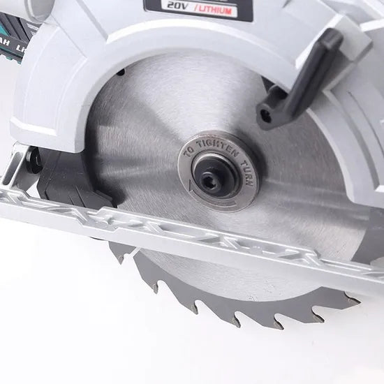 Liangye Wood Cutting Tools 18V 2.0ah Battery Operated 165mm Cordless Electric Circular Saw