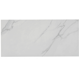 Lincoln White Polished Porcelain Wall and Floor Tile - 12 x 24 in.