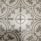 Llama Arte Loire Silver 9-3/4 in. x 9-3/4 in. Porcelain Floor and Wall Tile (10.88 sq. ft./Case) - Super Arbor