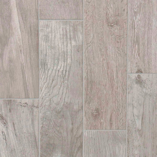 Lumber Gray Wood Plank Porcelain Tile