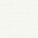LuxeCraft White 2 in. x 8 in. Glazed Ceramic Subway Wall Tile (10.16 sq. ft./case)