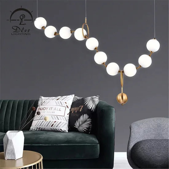 DLSS Lighting Luxury Style Decorative Design Chandelier Lamp with LED Pendant Lighting