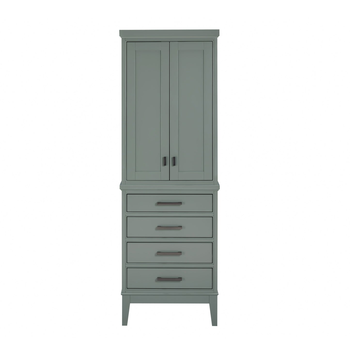 Avanity Madison 24 in. W x 16 in. D x 71.2 in. H White Bathroom Linen Cabinet