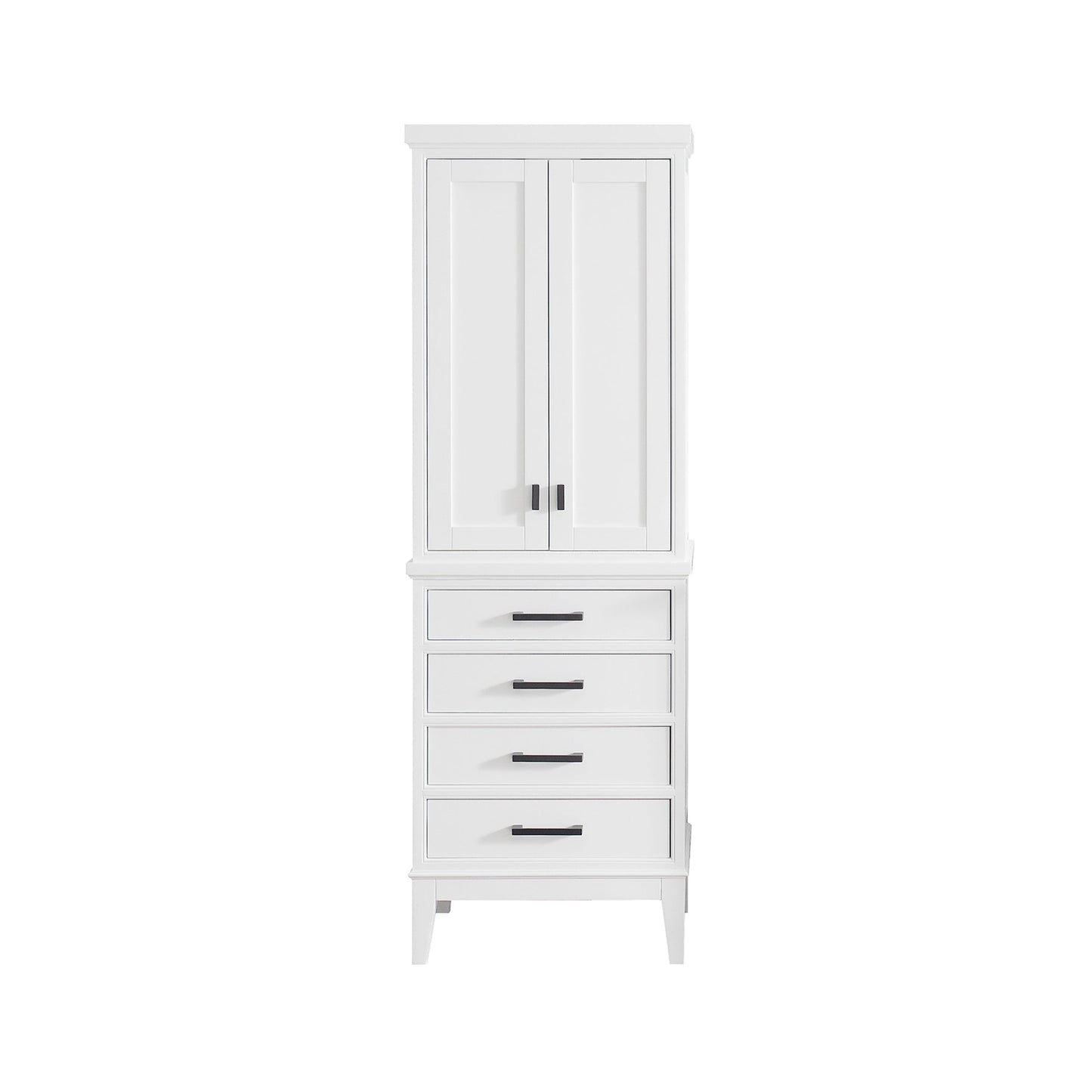 Avanity Madison 24 in. W x 16 in. D x 71.2 in. H White Bathroom Linen Cabinet