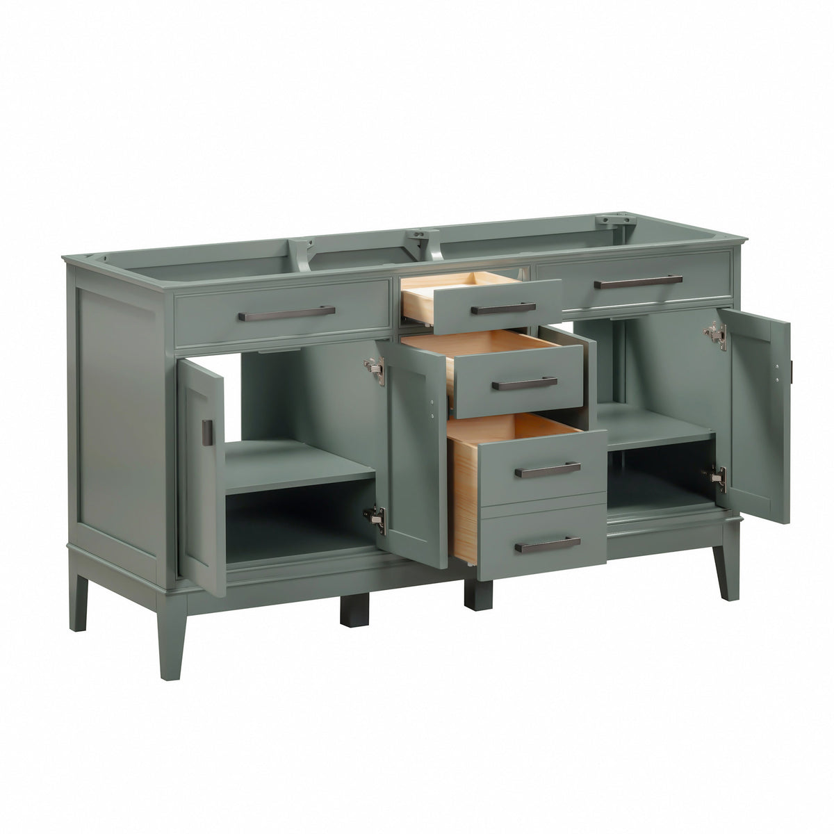 Avanity Madison 60-in Tobacco Bathroom Vanity Cabinet