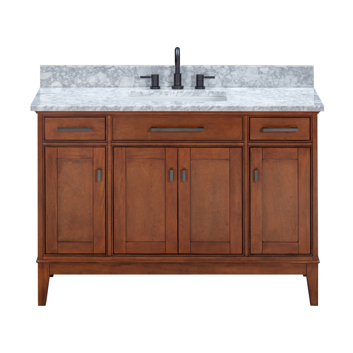 Avanity Madison 48-in Tobacco Bathroom Vanity Cabinet
