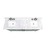 Avanity Madison 72-in White Bathroom Vanity Cabinet
