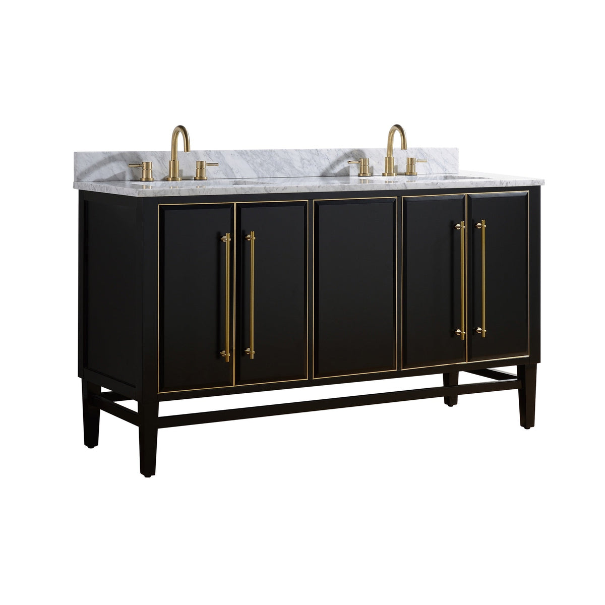 Avanity Mason 60-in White Bathroom Vanity Cabinet