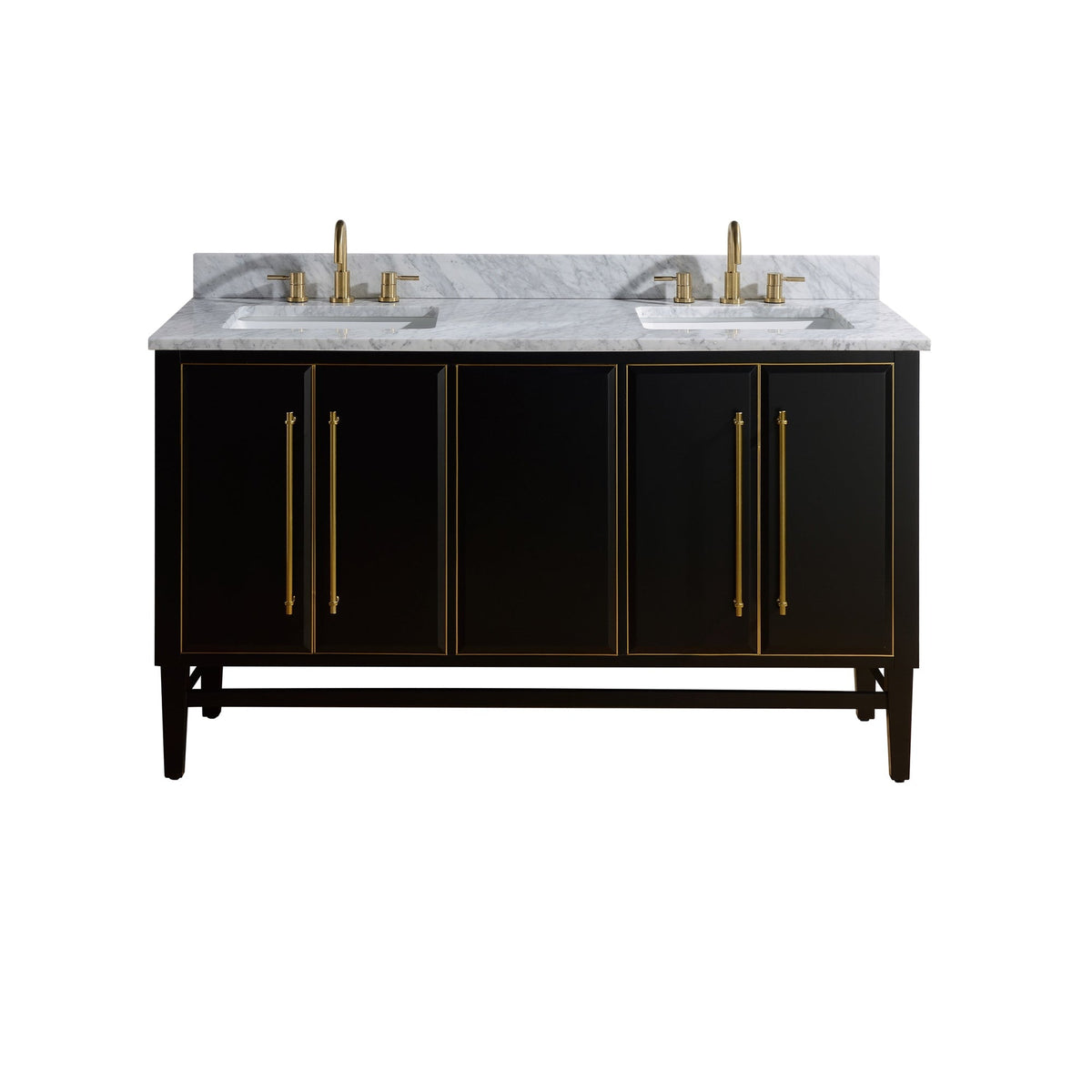 Avanity Mason 60-in White Bathroom Vanity Cabinet