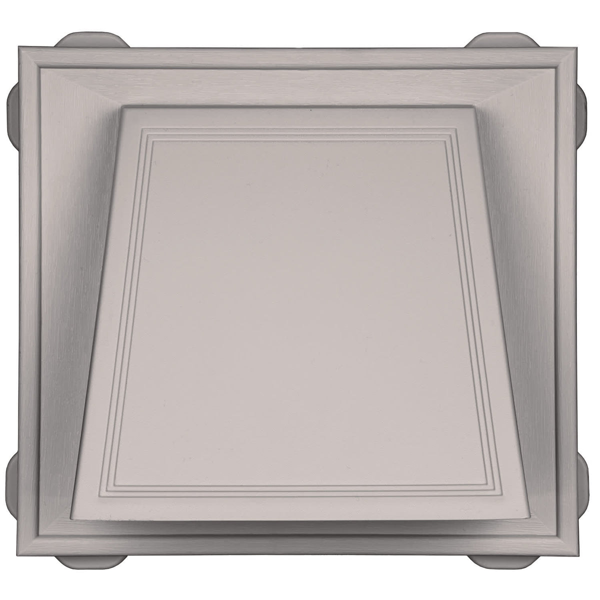 Mid-America Hooded Dryer Vent 016 Light Gray 6"