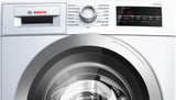 Bosch 500 Series 2.2-cu ft High-Efficiency Stackable Front-Load Washer, White with Silver Trim, ENERGY STAR