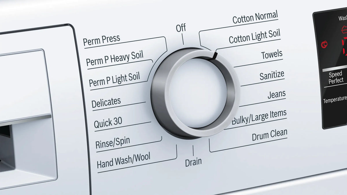 Bosch 500 Series 2.2-cu ft High-Efficiency Stackable Front-Load Washer, White with Silver Trim, ENERGY STAR