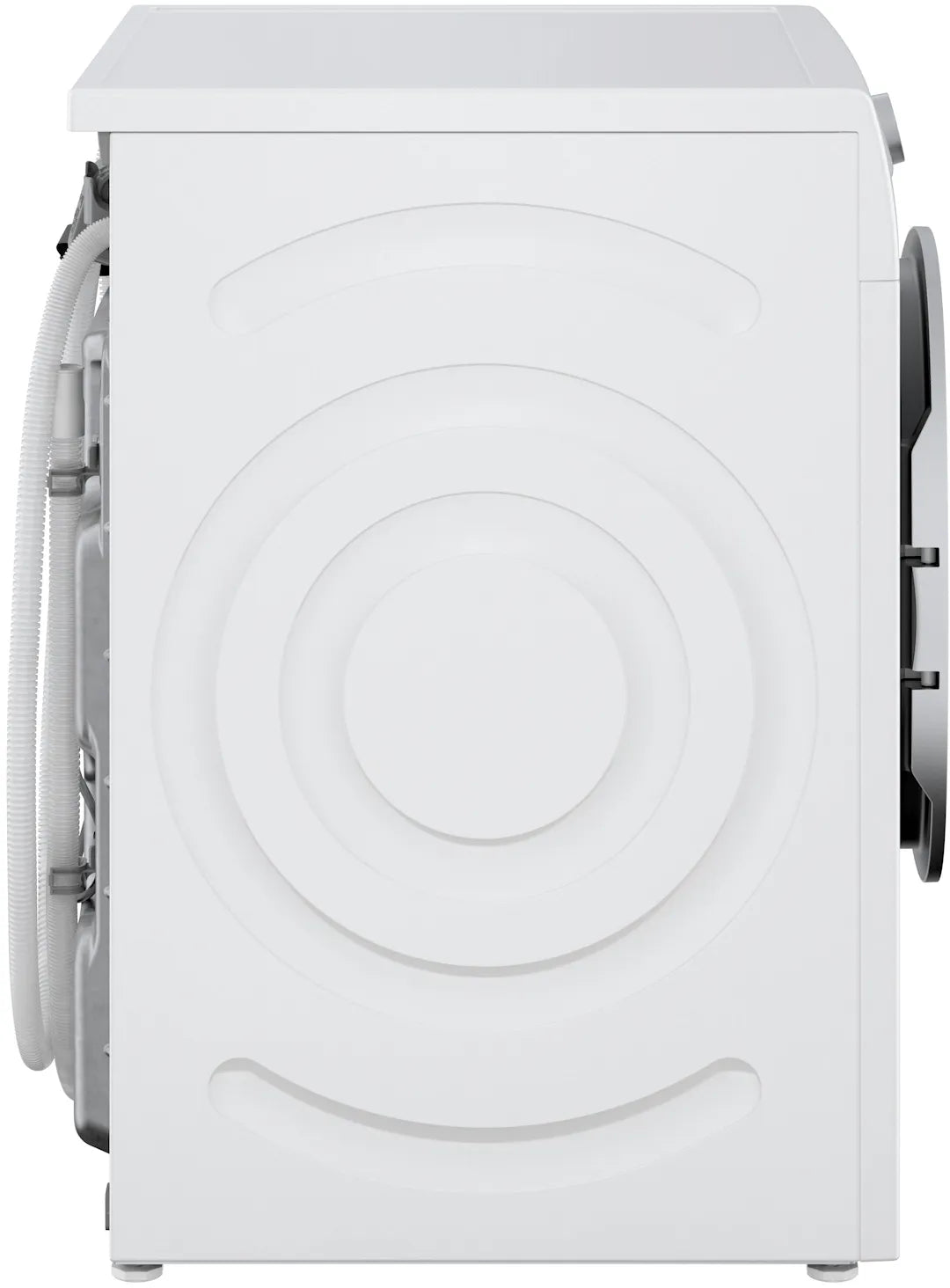 Bosch 500 Series 2.2-cu ft High-Efficiency Stackable Front-Load Washer, White with Silver Trim, ENERGY STAR