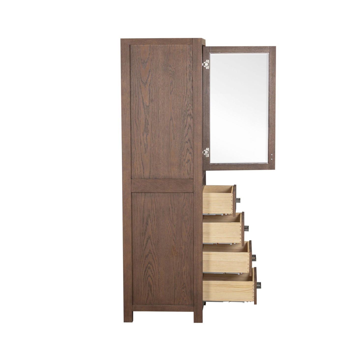 Avanity Modero 24"W x 20"D x 71"H White Bathroom Linen Cabinet