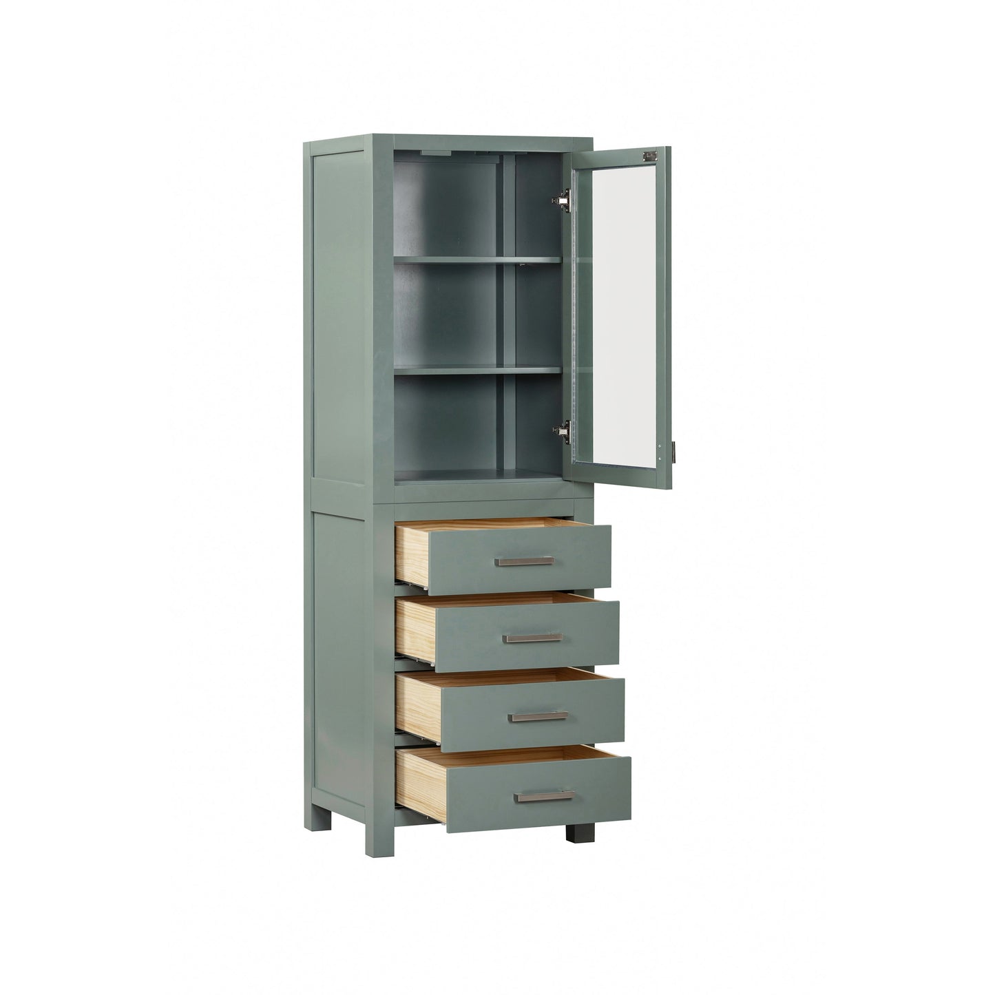 Avanity Modero 24 in. W x 20 in. D x 71.3 in. H White Linen Cabinet