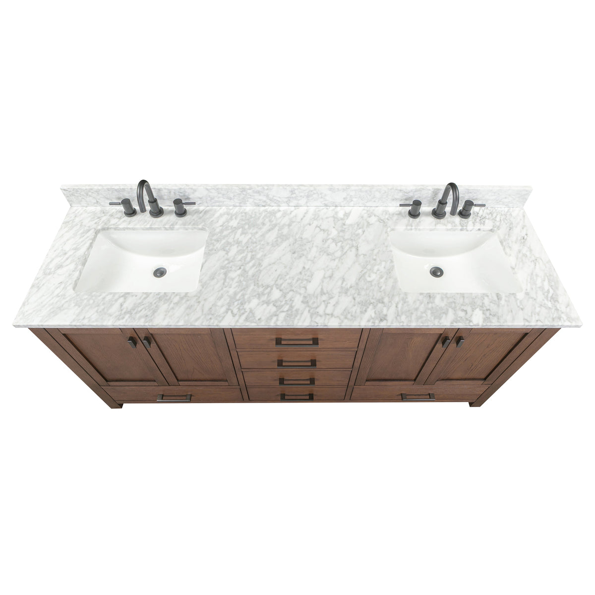 Avanity Modero 72-in White Bathroom Vanity Cabinet