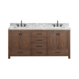 Avanity Modero 72-in White Bathroom Vanity Cabinet